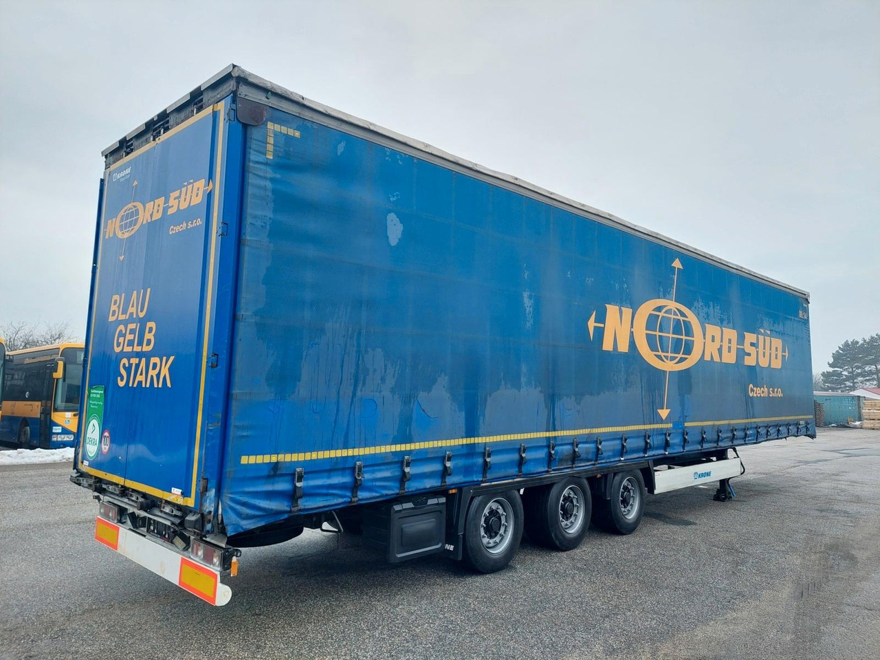 Krone SD Mega - Тентованный полуприцеп: фото 4 Krone SD Mega - Тентованный полуприцеп: фото 4