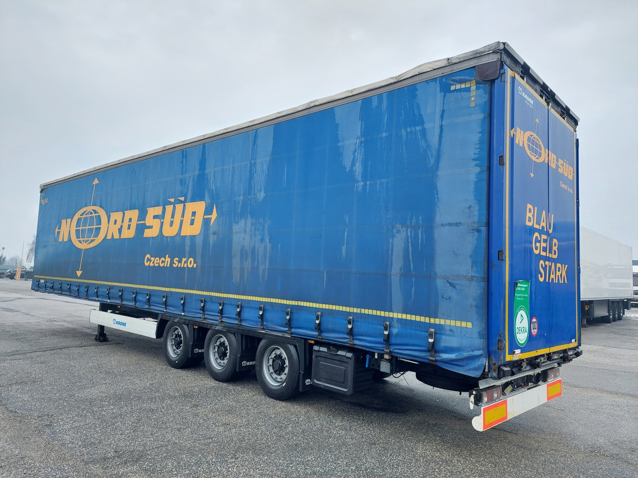 Krone SD Mega - Тентованный полуприцеп: фото 4 Krone SD Mega - Тентованный полуприцеп: фото 4