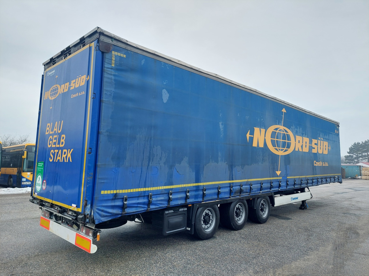 Krone SD Mega - Тентованный полуприцеп: фото 5 Krone SD Mega - Тентованный полуприцеп: фото 5