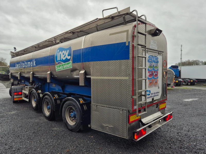 Mafa 30 000L INSULATED INOX TANK - 3 COMP - PUMP - Полуприцеп-цистерна: фото 3 Mafa 30 000L INSULATED INOX TANK - 3 COMP - PUMP - Полуприцеп-цистерна: фото 3