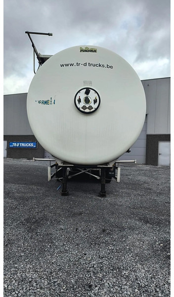 Magyar TANK IN STAINLESS STEEL 4 COMPARTIMENTS INSULATED 30500L - Полуприцеп-цистерна: фото 2 Magyar TANK IN STAINLESS STEEL 4 COMPARTIMENTS INSULATED 30500L - Полуприцеп-цистерна: фото 2
