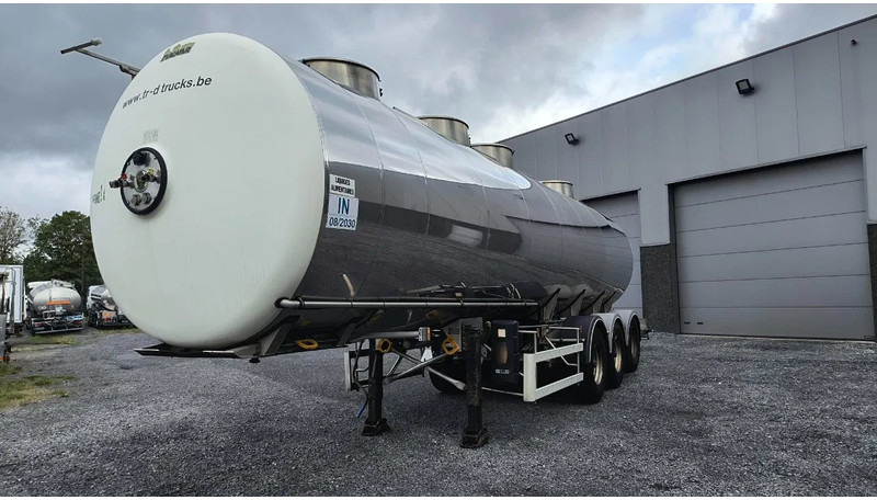 Magyar TANK IN STAINLESS STEEL 4 COMPARTIMENTS INSULATED 30500L - Полуприцеп-цистерна: фото 1 Magyar TANK IN STAINLESS STEEL 4 COMPARTIMENTS INSULATED 30500L - Полуприцеп-цистерна: фото 1