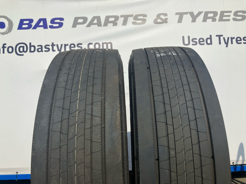 Bridgestone Bridgestone 315/70R22.5 Enliten Steer 154/150 M+S 3PMSF gebruikte set - Шина для Грузовиков: фото 2 Bridgestone Bridgestone 315/70R22.5 Enliten Steer 154/150 M+S 3PMSF gebruikte set - Шина для Грузовиков: фото 2