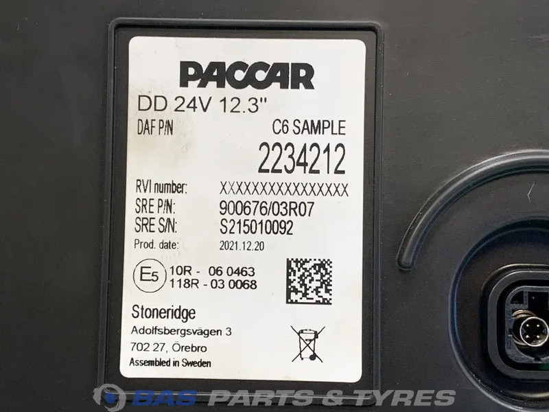 DAF XF G2 Instrumentenpaneel DAF 2234212 - Приборная панель для Грузовиков: фото 3 DAF XF G2 Instrumentenpaneel DAF 2234212 - Приборная панель для Грузовиков: фото 3