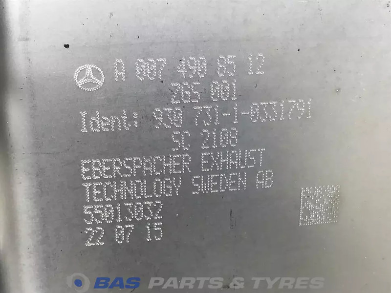 Mercedes-Benz  - Катализатор для Грузовиков: фото 5 Mercedes-Benz  - Катализатор для Грузовиков: фото 5