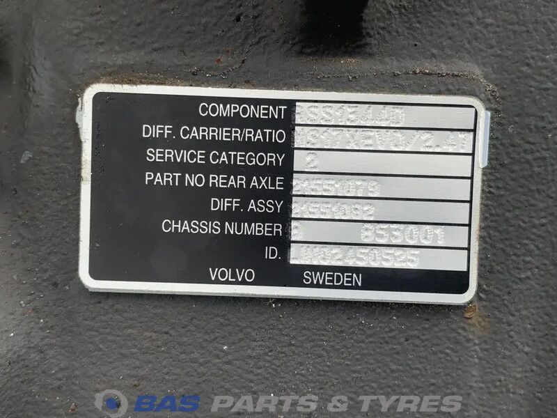 Дифференциал для Грузовиков Meritor Differentieel Volvo RSS1344D RSS1144A: фото 8