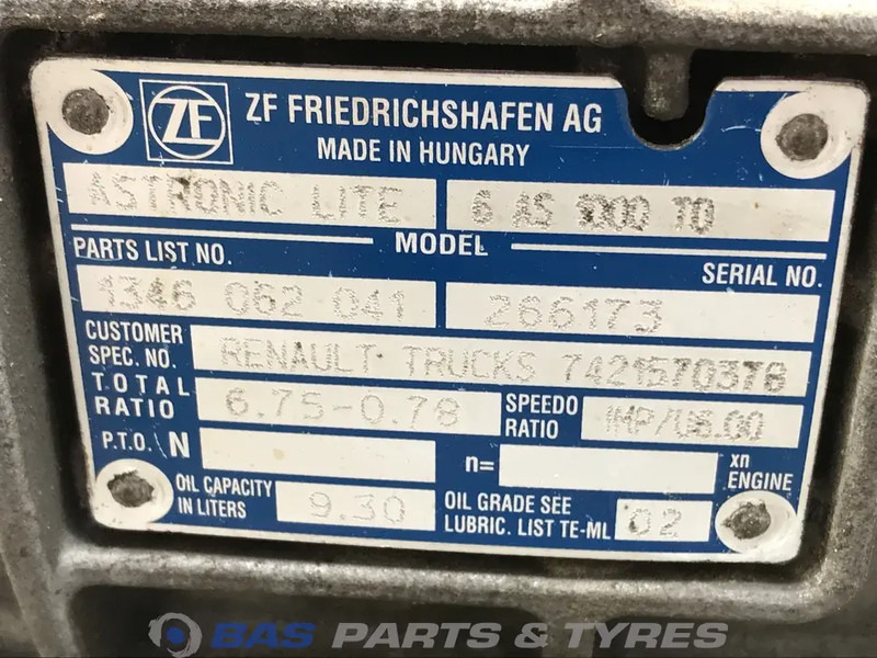 ZF D-Serie - Коробка передач для Грузовиков: фото 5 ZF D-Serie - Коробка передач для Грузовиков: фото 5