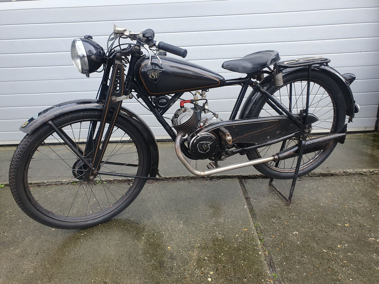 NSU QUICK 98CC (1949) Vintage Motorfiets - Мотоцикл: фото 1 NSU QUICK 98CC (1949) Vintage Motorfiets - Мотоцикл: фото 1