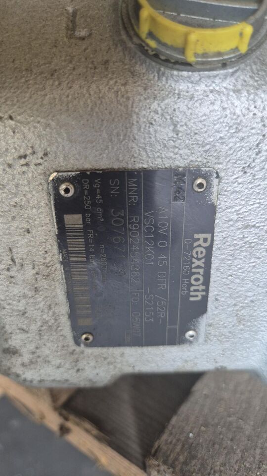 Bomba Rexroth A10V04DFR/52R-VSC12K01 REF. R902454862 - Гидравлический насос для Строительной техники: фото 4 Bomba Rexroth A10V04DFR/52R-VSC12K01 REF. R902454862 - Гидравлический насос для Строительной техники: фото 4