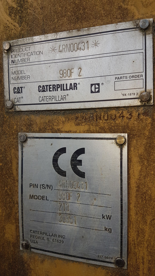 Колёсный погрузчик CATERPILLAR 980FII: фото 7
