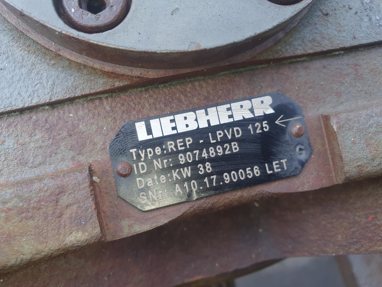 LIEBHERR LPVD125 - Гидравлический насос для Строительной техники: фото 1 LIEBHERR LPVD125 - Гидравлический насос для Строительной техники: фото 1
