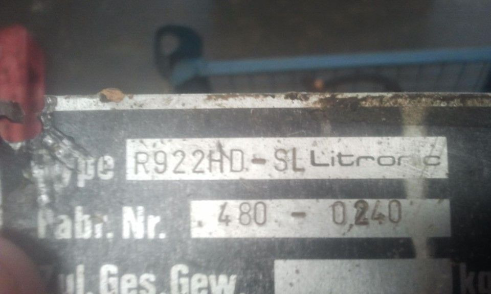 LIEBHERR R922LI S/N: 480-0240 - Гусеничный экскаватор: фото 4 LIEBHERR R922LI S/N: 480-0240 - Гусеничный экскаватор: фото 4