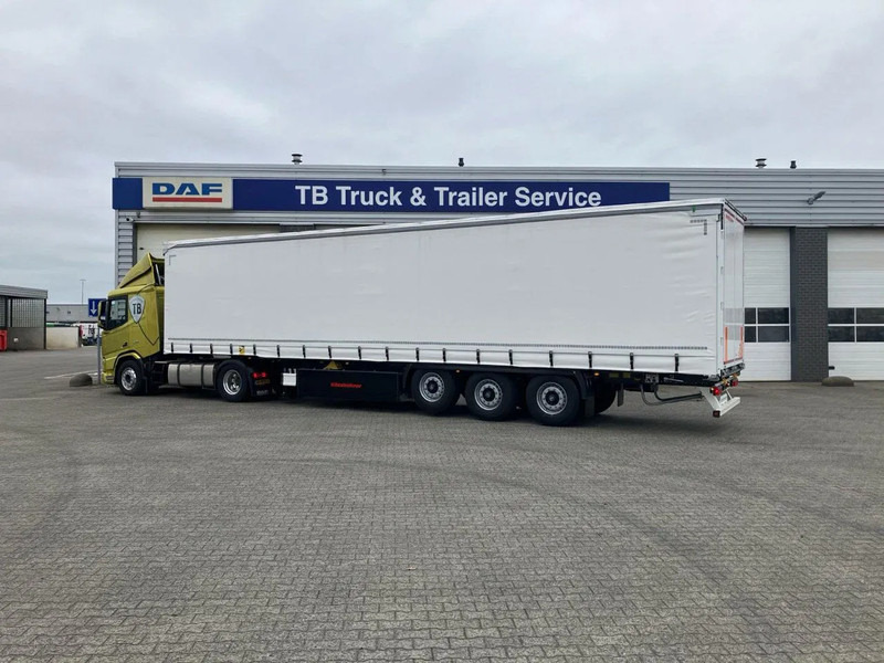 Kässbohrer SCS X+ / 90 - 12 / 27 Schuifzeilen multiplex vloer met palletkist 30 Europallets - Тентованный полуприцеп: фото 4 Kässbohrer SCS X+ / 90 - 12 / 27 Schuifzeilen multiplex vloer met palletkist 30 Europallets - Тентованный полуприцеп: фото 4