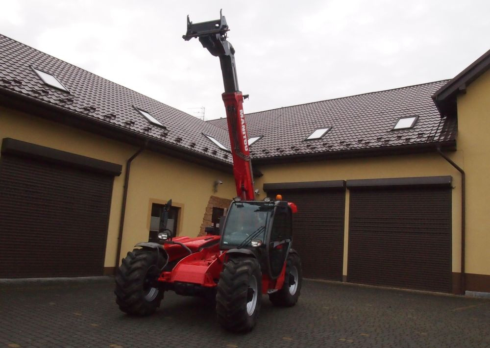 Телескопический погрузчик Ładowarka teleskopowa Manitou MLT 735-120LSU 2012 Manitou Silnik Mercedes: фото 8