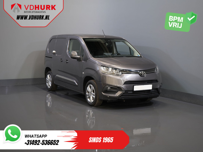 Toyota PROACE CITY 1.2 Turbo 130 pk Aut. BENZINE 3Pers./ Stoelverw./ Climate/ Keyless/ Carplay/ Cruise/ PDC/ Trekhaak - Цельнометаллический фургон: фото 1 Toyota PROACE CITY 1.2 Turbo 130 pk Aut. BENZINE 3Pers./ Stoelverw./ Climate/ Keyless/ Carplay/ Cruise/ PDC/ Trekhaak - Цельнометаллический фургон: фото 1