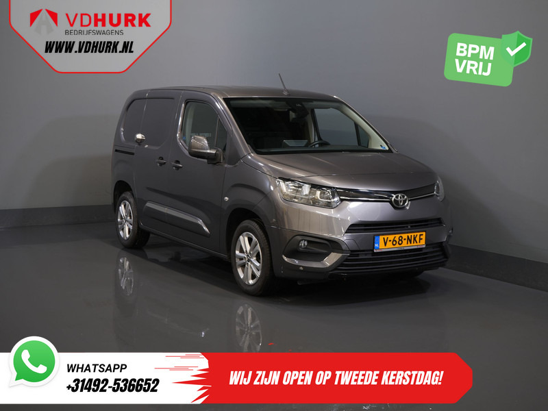 Toyota PROACE CITY 1.2 Turbo 130 pk Aut. BENZINE 3Pers./ Stoelverw./ Climate/ Keyless/ Carplay/ Cruise/ PDC/ Trekhaak - Легковой фургон: фото 1 Toyota PROACE CITY 1.2 Turbo 130 pk Aut. BENZINE 3Pers./ Stoelverw./ Climate/ Keyless/ Carplay/ Cruise/ PDC/ Trekhaak - Легковой фургон: фото 1