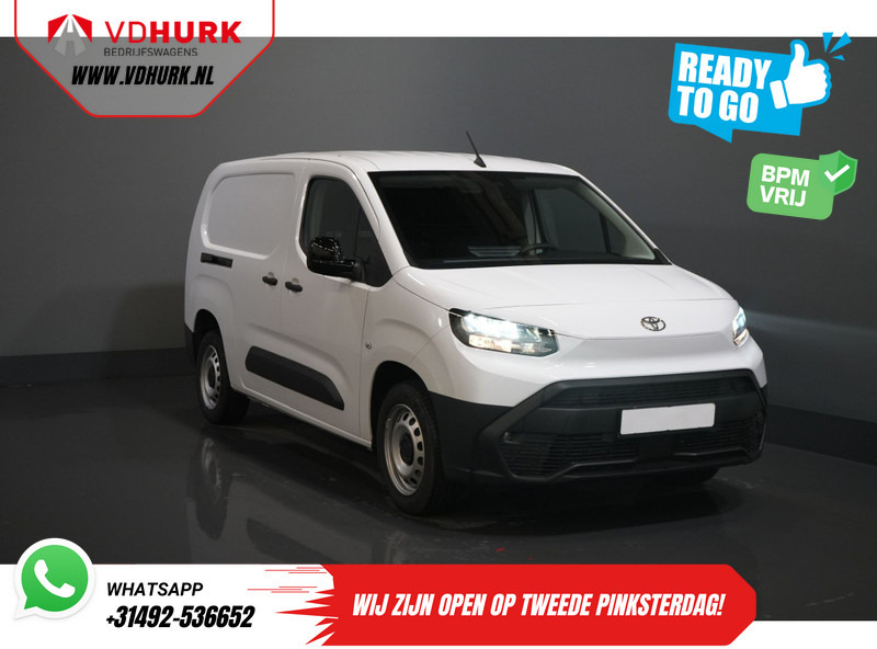 Toyota PROACE CITY 1.5 130 pk Aut. L2 BPM VRIJ! LED/ Virtual Cockpit/ 3 pers./ Carplay/ Camera/ Climate/ PDC/ Cruise - Цельнометаллический фургон: фото 1 Toyota PROACE CITY 1.5 130 pk Aut. L2 BPM VRIJ! LED/ Virtual Cockpit/ 3 pers./ Carplay/ Camera/ Climate/ PDC/ Cruise - Цельнометаллический фургон: фото 1