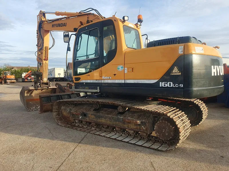 Hyundai Robex ZX160LC 9 - Гусеничный экскаватор: фото 1 Hyundai Robex ZX160LC 9 - Гусеничный экскаватор: фото 1