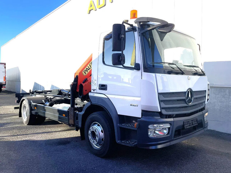 Крюковой мультилифт, Автоманипулятор Mercedes-Benz Atego 1621 *Palfinger kraan*Containersysteem*luchtvering achteras*bluetooth: фото 10