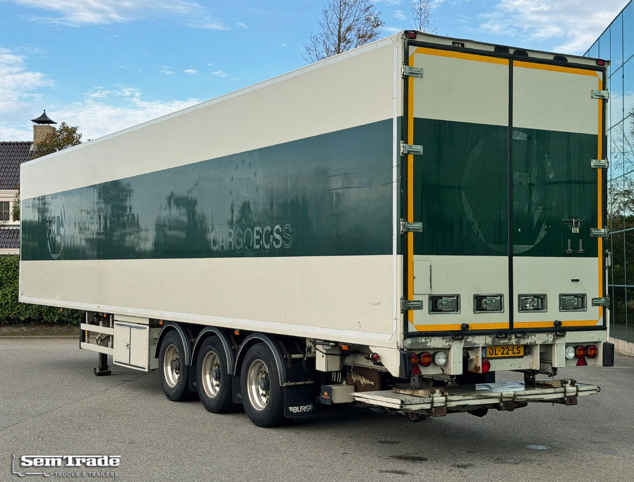 Burg VAN Beurden Isolated BOX Hydrarolls Carrier Vector 1550 Tail Lift Holland-Trailer - Полуприцеп-рефрижератор: фото 3 Burg VAN Beurden Isolated BOX Hydrarolls Carrier Vector 1550 Tail Lift Holland-Trailer - Полуприцеп-рефрижератор: фото 3