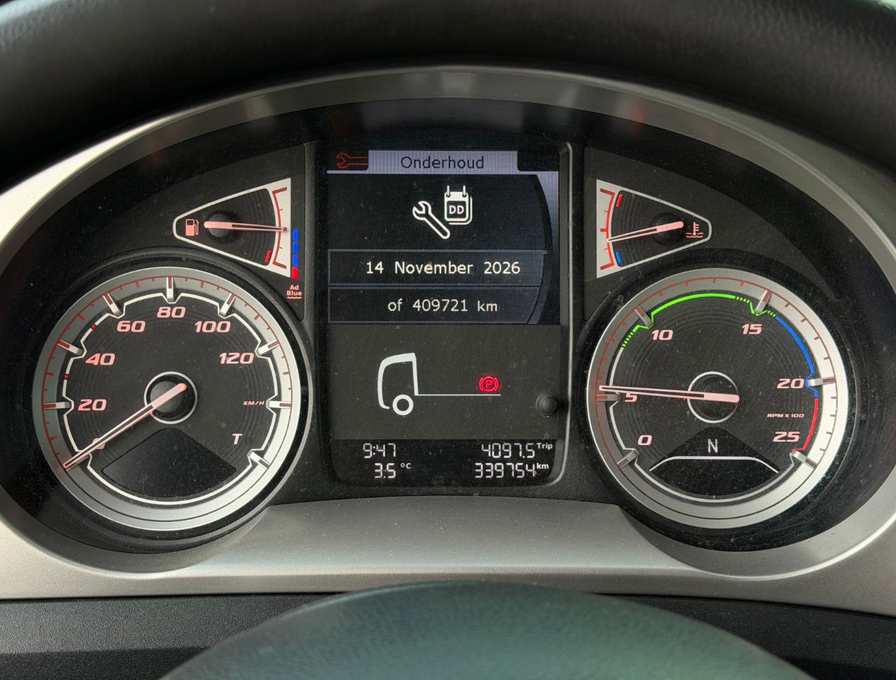 Рефрижератор DAF CF 450 SC Heiwo Isolated BOX 875 x 250 x 275 INS. Carrier Cooling 340.000 KM Tail Lift Super Condition NEW APK - TUV: фото 14