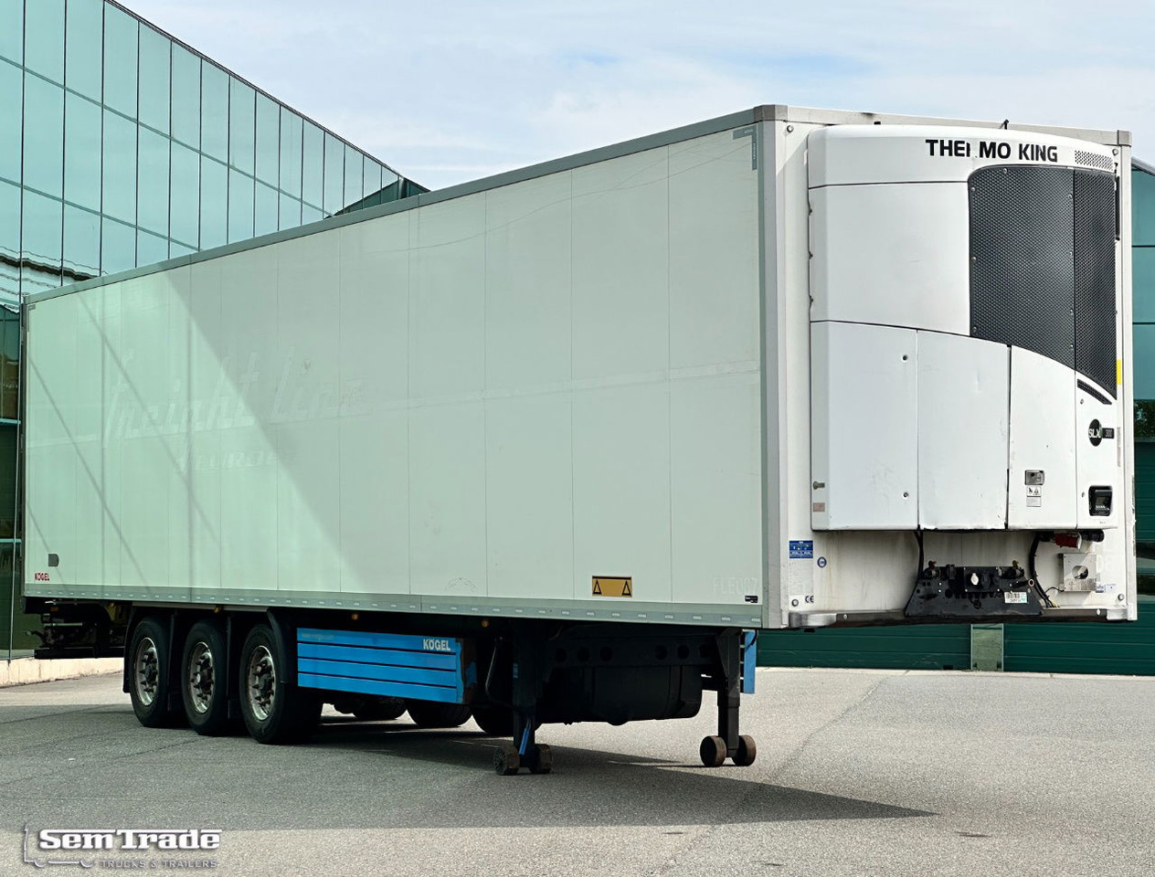 Полуприцеп-рефрижератор Kögel S24-4 Thermo King SLXi 300 Lift Axle 1340x250x270 CM Inside Super Condition: фото 6