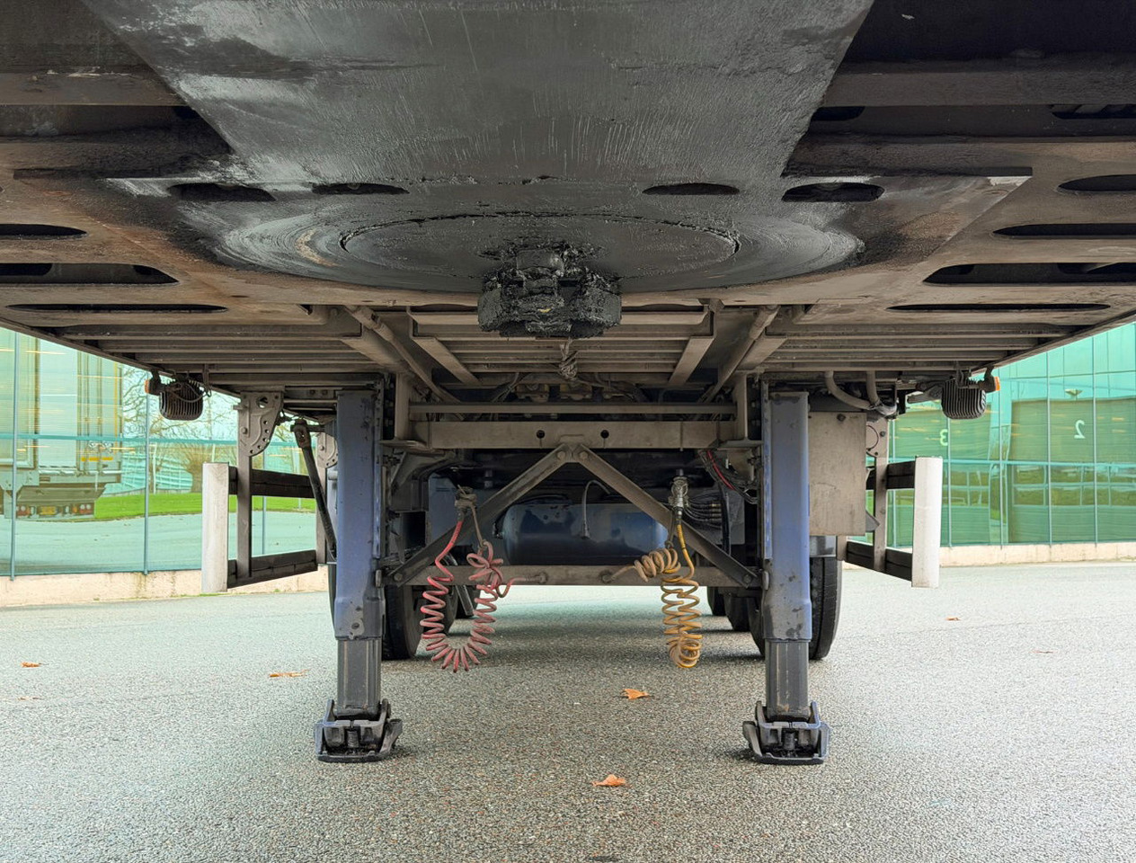 Полуприцеп с подвижным полом Kraker CF-X2 Walking Floor 2X Steering Axle TOP Condition Holland-Trailer: фото 9