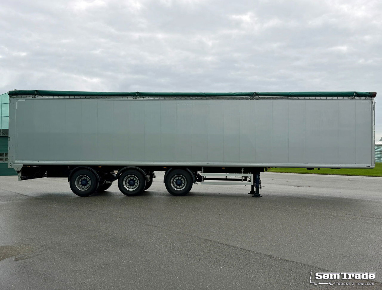 Полуприцеп с подвижным полом Kraker CF-X2 Walking Floor 2X Steering Axle TOP Condition Holland-Trailer: фото 6