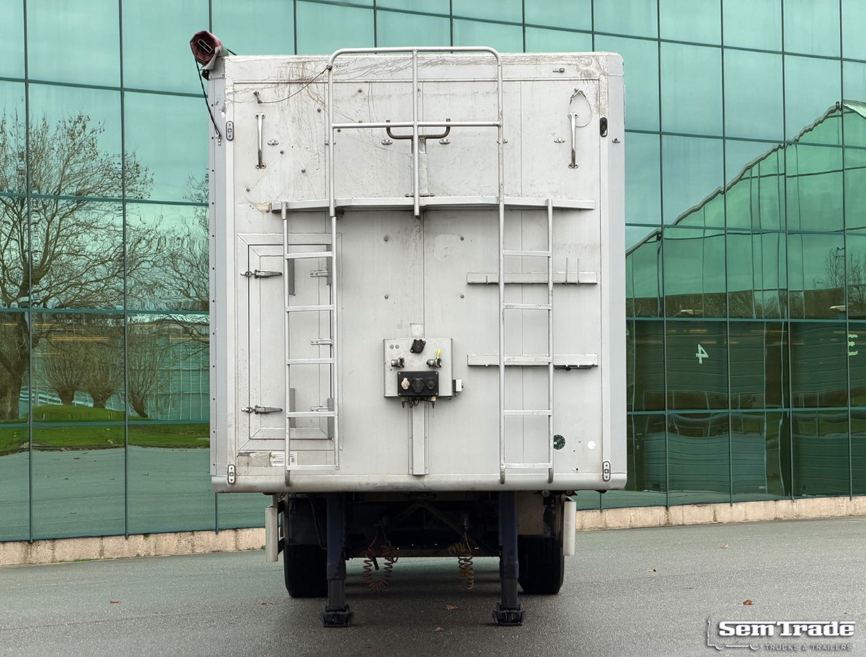 Полуприцеп с подвижным полом Kraker CF-X2 Walking Floor 2X Steering Axle TOP Condition Holland-Trailer: фото 8