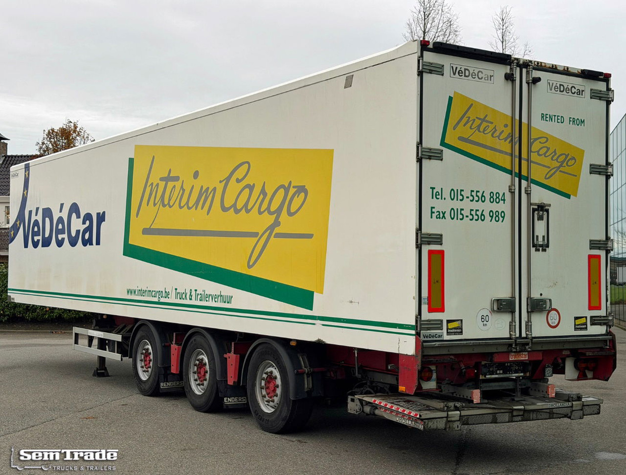 Renders VÉDÉCAR Carrier Maxima 1300 2X Steering Axle Tail Lift Belgium-Trailer - Полуприцеп-рефрижератор: фото 3 Renders VÉDÉCAR Carrier Maxima 1300 2X Steering Axle Tail Lift Belgium-Trailer - Полуприцеп-рефрижератор: фото 3