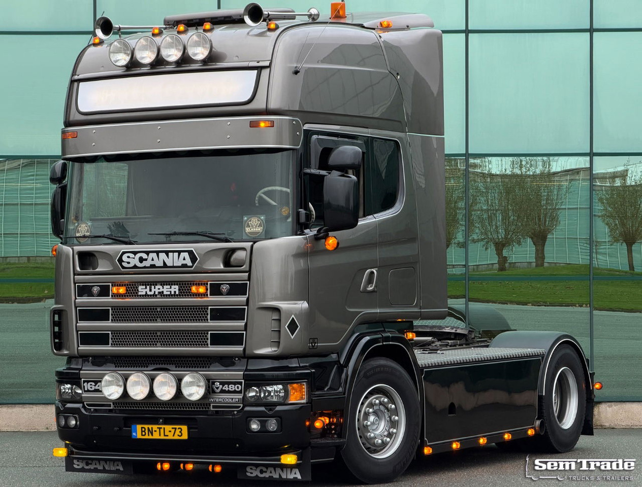 Scania R164-480 V8 King Retarder Manual Gearbox Showtruck Completely Rebuild Unique Condition - Тягач: фото 1 Scania R164-480 V8 King Retarder Manual Gearbox Showtruck Completely Rebuild Unique Condition - Тягач: фото 1