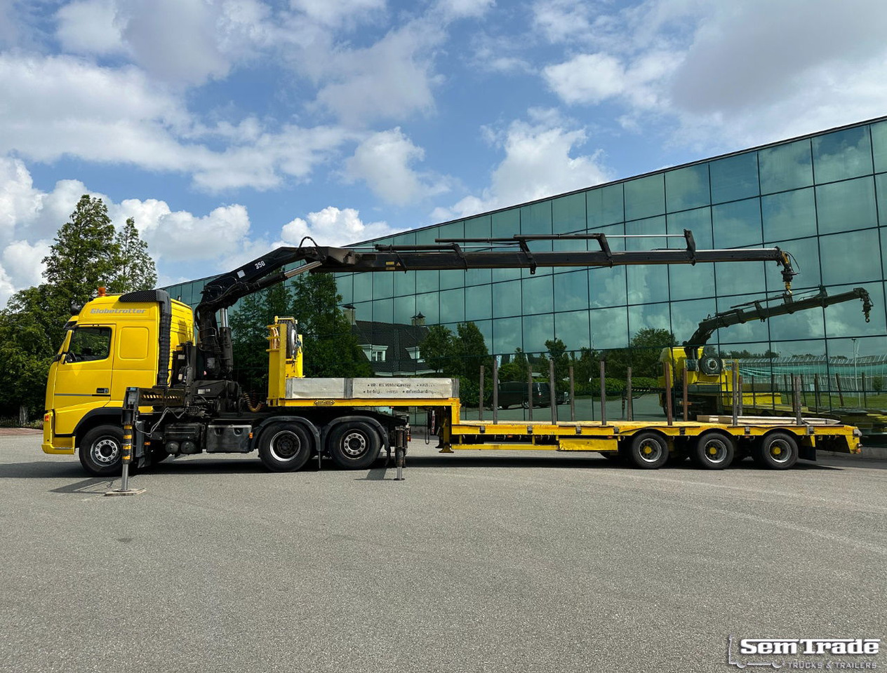 Volvo FH 12.460 Manual Gear 6X2 Euro 3 Only 493.000 KM Hiab 350 - 5 With Nootebo - Тягач: фото 2 Volvo FH 12.460 Manual Gear 6X2 Euro 3 Only 493.000 KM Hiab 350 - 5 With Nootebo - Тягач: фото 2