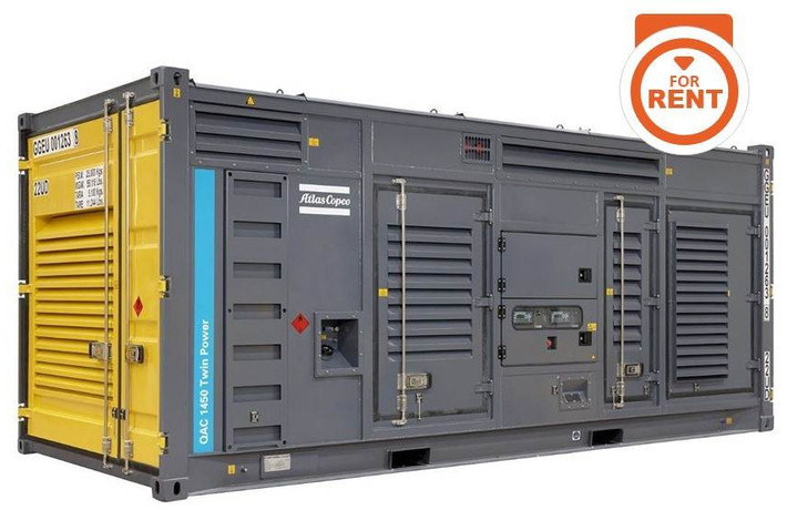Atlas-Copco QAC 1450 Twin Power (RENTAL) - Электрогенератор: фото 1 Atlas-Copco QAC 1450 Twin Power (RENTAL) - Электрогенератор: фото 1