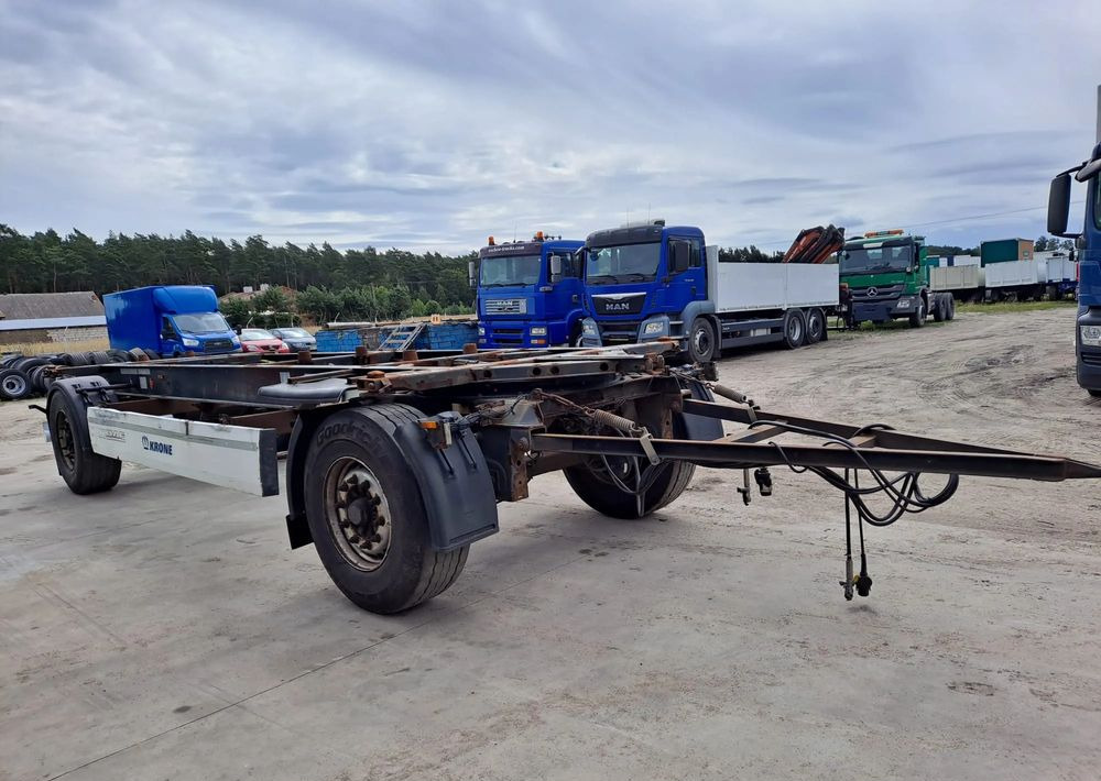 Krone Przyczepa Krone BDF - Прицеп-контейнеровоз/ Сменный кузов: фото 1 Krone Przyczepa Krone BDF - Прицеп-контейнеровоз/ Сменный кузов: фото 1