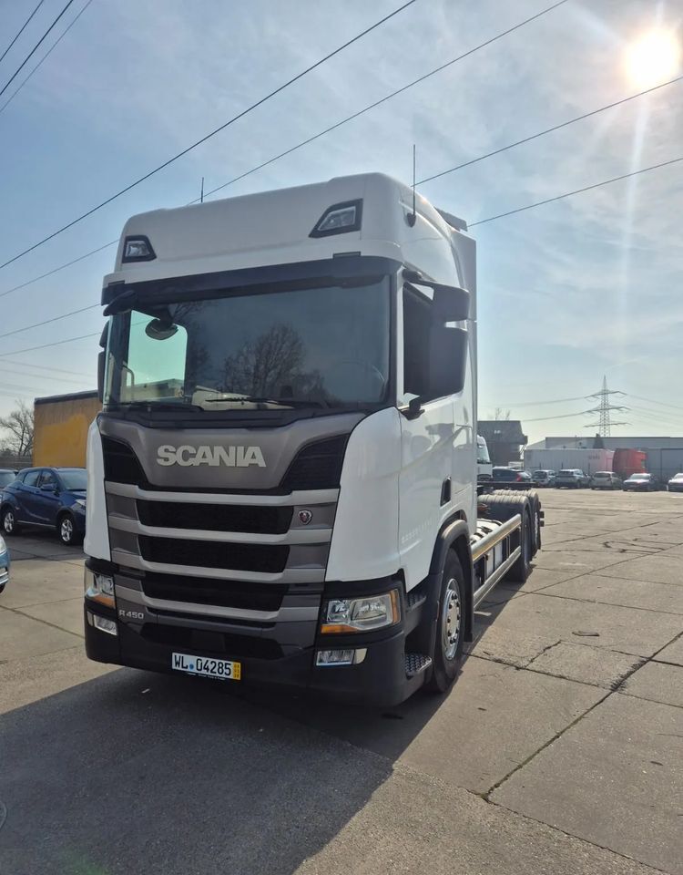 Scania R 450 BDF OŚ skrętna Euro6 - Грузовик-шасси: фото 1 Scania R 450 BDF OŚ skrętna Euro6 - Грузовик-шасси: фото 1