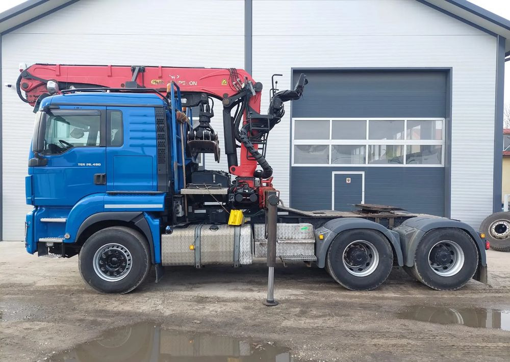 MAN TGS 26-480 6x4 do drewna PALFINGER Epsilon S 270L83 - Тягач: фото 2 MAN TGS 26-480 6x4 do drewna PALFINGER Epsilon S 270L83 - Тягач: фото 2