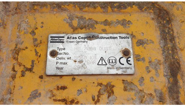 Atlas-Copco (Epiroc) HB 7000 Dust Protection (DP) orig.repas! - Гидромолот для Строительной техники: фото 3 Atlas-Copco (Epiroc) HB 7000 Dust Protection (DP) orig.repas! - Гидромолот для Строительной техники: фото 3
