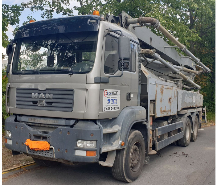 MAN KCP38 +6x4 TGA 33.400 - Бетононасос стационарный: фото 1 MAN KCP38 +6x4 TGA 33.400 - Бетононасос стационарный: фото 1