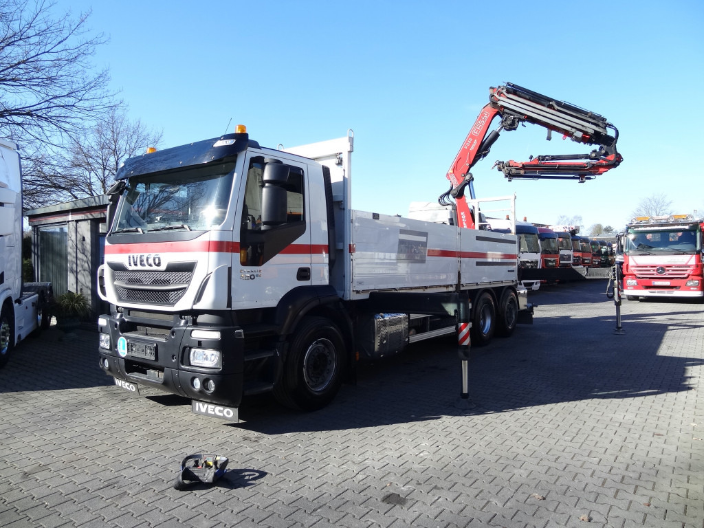 Iveco Stralis 420 6X2 Montagekran Fassi F335 28Meter - Грузовик бортовой/ Платформа, Автоманипулятор: фото 1 Iveco Stralis 420 6X2 Montagekran Fassi F335 28Meter - Грузовик бортовой/ Платформа, Автоманипулятор: фото 1