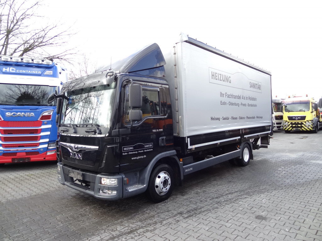 MAN TGL 8.220 BL - Тентованный грузовик: фото 1 MAN TGL 8.220 BL - Тентованный грузовик: фото 1