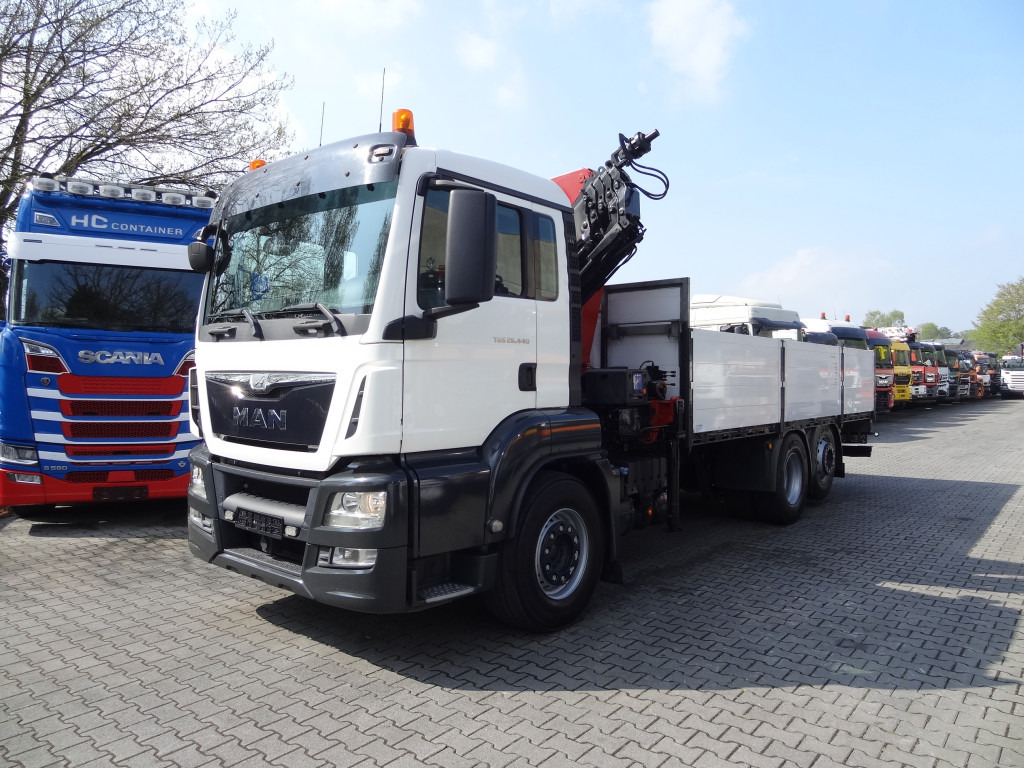 MAN TGS 26.440 6X2 HMF 2620 K5 - Автоманипулятор, Грузовик бортовой/ Платформа: фото 1 MAN TGS 26.440 6X2 HMF 2620 K5 - Автоманипулятор, Грузовик бортовой/ Платформа: фото 1