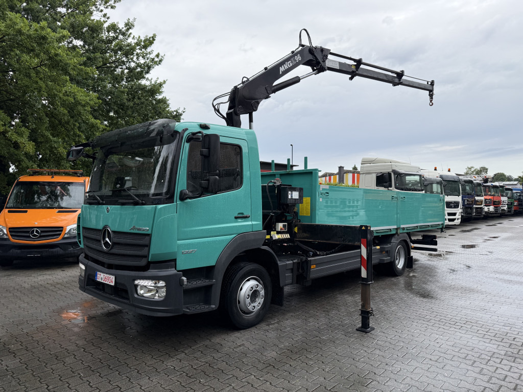 Mercedes-Benz Atego 1227 Kran MKG 96 - Грузовик бортовой/ Платформа, Автоманипулятор: фото 1 Mercedes-Benz Atego 1227 Kran MKG 96 - Грузовик бортовой/ Платформа, Автоманипулятор: фото 1