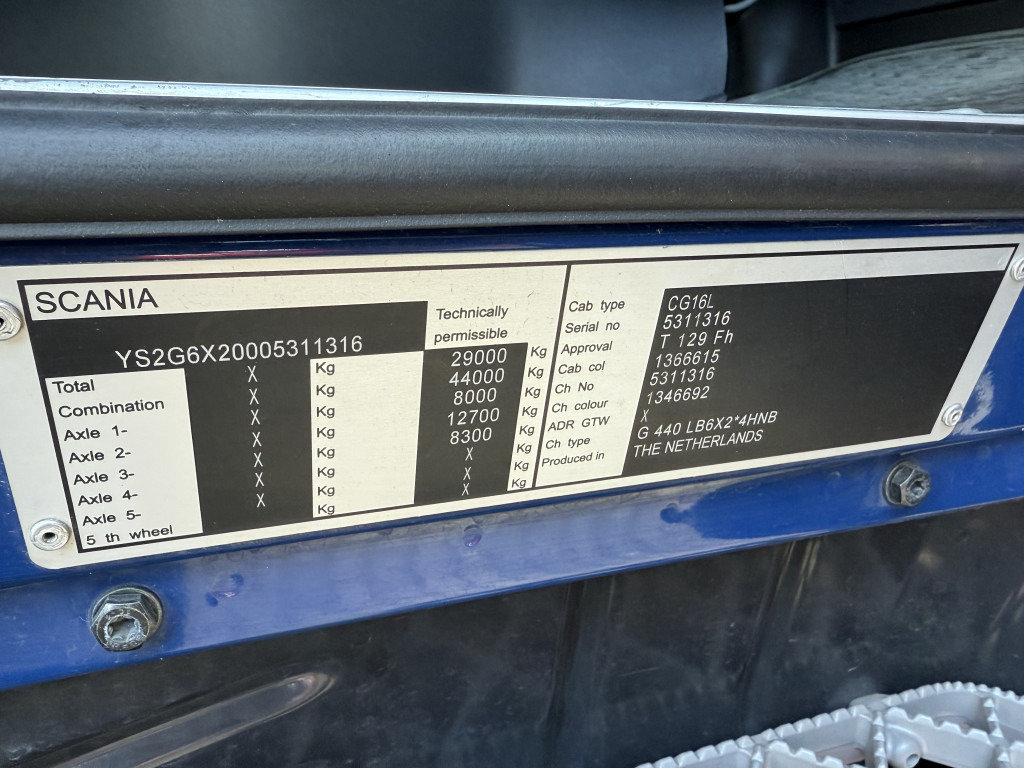 Scania G440 6X2*4 HIAB 166 bis 16.50 Meter - Автоманипулятор, Грузовик бортовой/ Платформа: фото 5 Scania G440 6X2*4 HIAB 166 bis 16.50 Meter - Автоманипулятор, Грузовик бортовой/ Платформа: фото 5