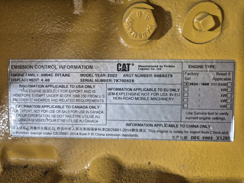 Caterpillar 3054C DITAAC Engine + Radiator - Двигатель для Промышленного оборудования: фото 2 Caterpillar 3054C DITAAC Engine + Radiator - Двигатель для Промышленного оборудования: фото 2