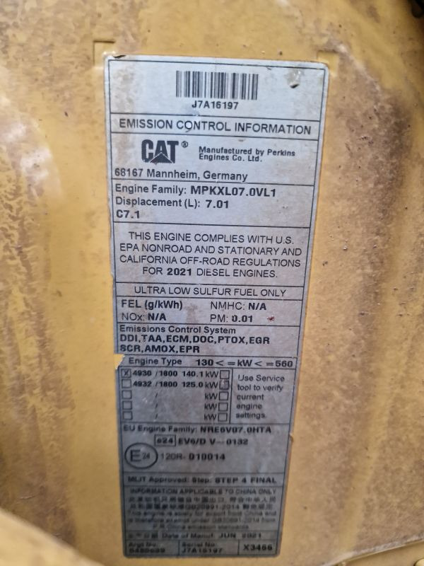 Caterpillar C7.1 Engine (Plant) - Двигатель для Строительной техники: фото 3 Caterpillar C7.1 Engine (Plant) - Двигатель для Строительной техники: фото 3