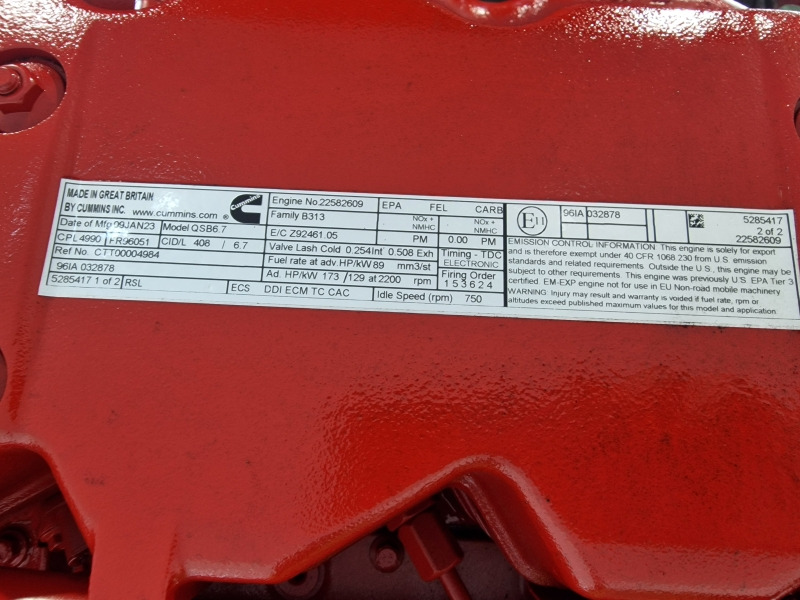 Cummins QSB6.7  CPL4990 New Engine (Plant) - Двигатель для Строительной техники: фото 3 Cummins QSB6.7  CPL4990 New Engine (Plant) - Двигатель для Строительной техники: фото 3