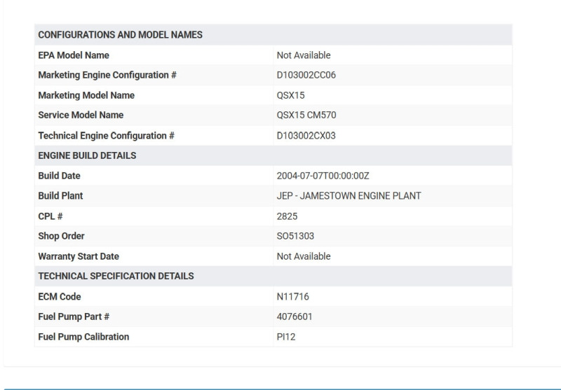 Двигатель для Промышленного оборудования Cummins QSX15-C600  CPL 2825 Engine (Industrial): фото 12