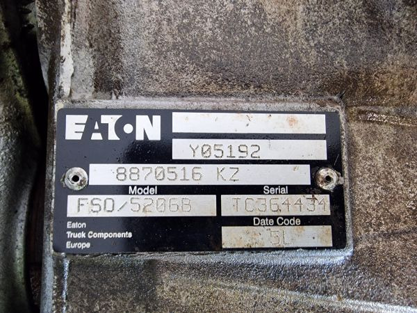 Eaton FS0/5206B V Y05192 Iveco Spec Gearbox - Коробка передач: фото 2 Eaton FS0/5206B V Y05192 Iveco Spec Gearbox - Коробка передач: фото 2