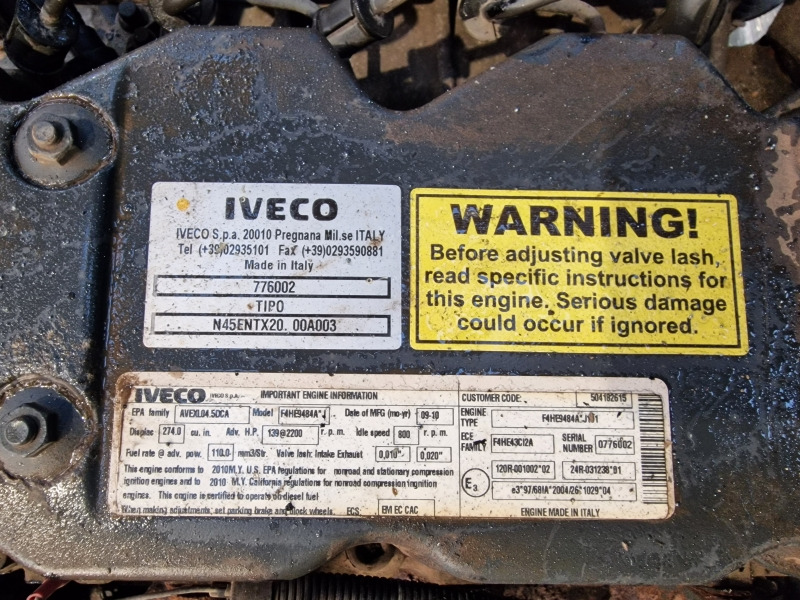 Iveco/Cummins F4HE9484A*J  N45ENTX20 Engine (Industrial) - Двигатель для Промышленного оборудования: фото 2 Iveco/Cummins F4HE9484A*J  N45ENTX20 Engine (Industrial) - Двигатель для Промышленного оборудования: фото 2