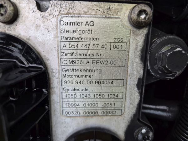 Двигатель для Грузовиков Mercedes Benz OM926LA.EEV/2-03 Econic Spec Engine (Truck): фото 11